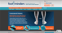 Desktop Screenshot of footminders.com